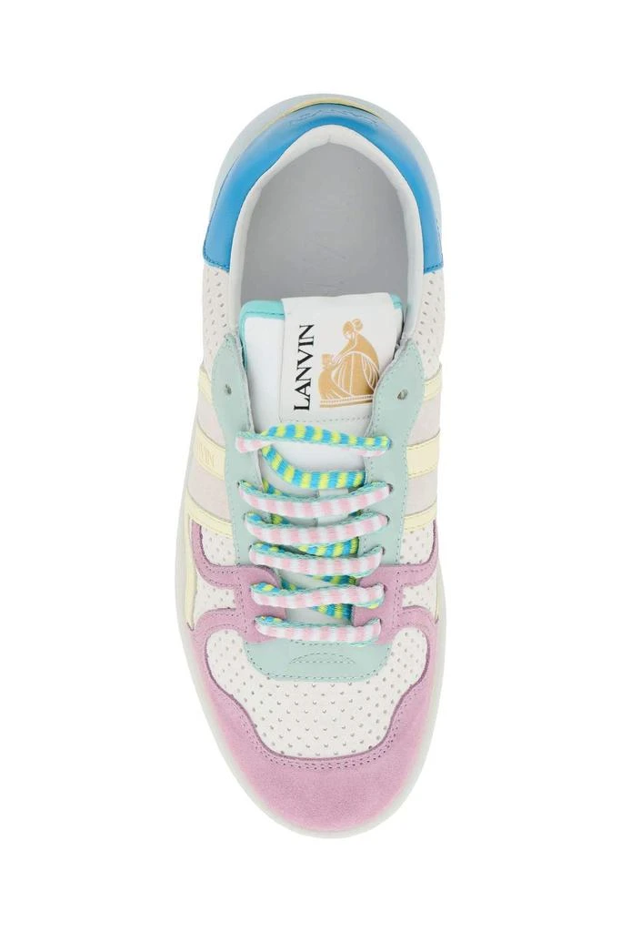 商品Lanvin|Lanvin low-top clay sneakers,价格¥4282,第2张图片详细描述