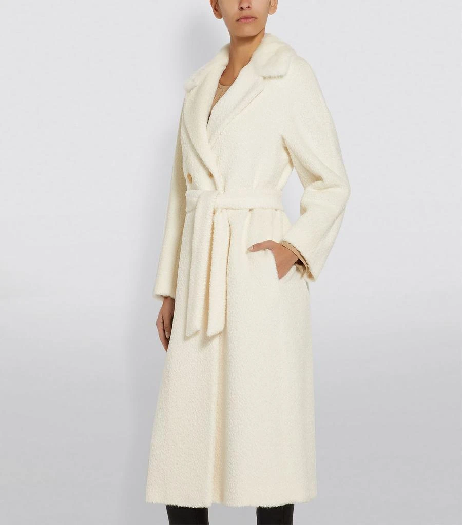 商品Max Mara|Fur Collar Alpaca-Wool Icon Coat,价格¥13799,第3张图片详细描述