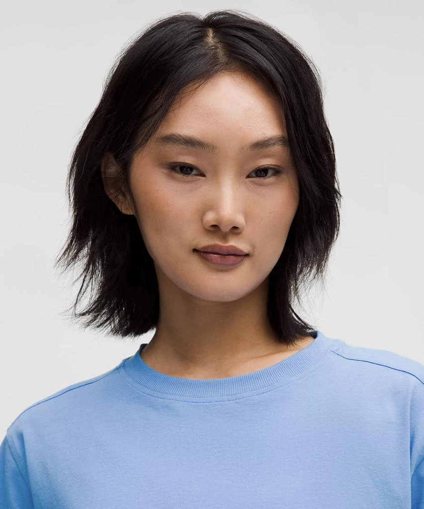 商品Lululemon|All Yours Organic Cotton Cropped T-Shirt,价格¥397,第4张图片详细描述