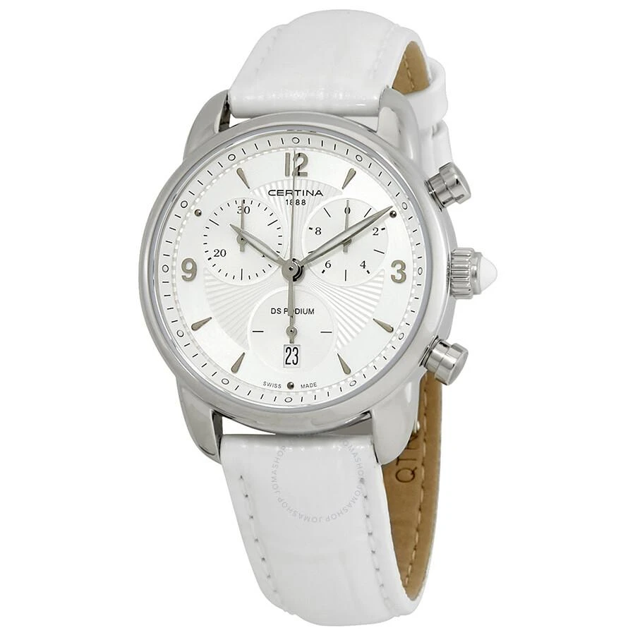 商品Certina|DS Podium Chronograph Silver Dial Ladies Watch C025.217.16.017.00,价格¥1197,第1张图片