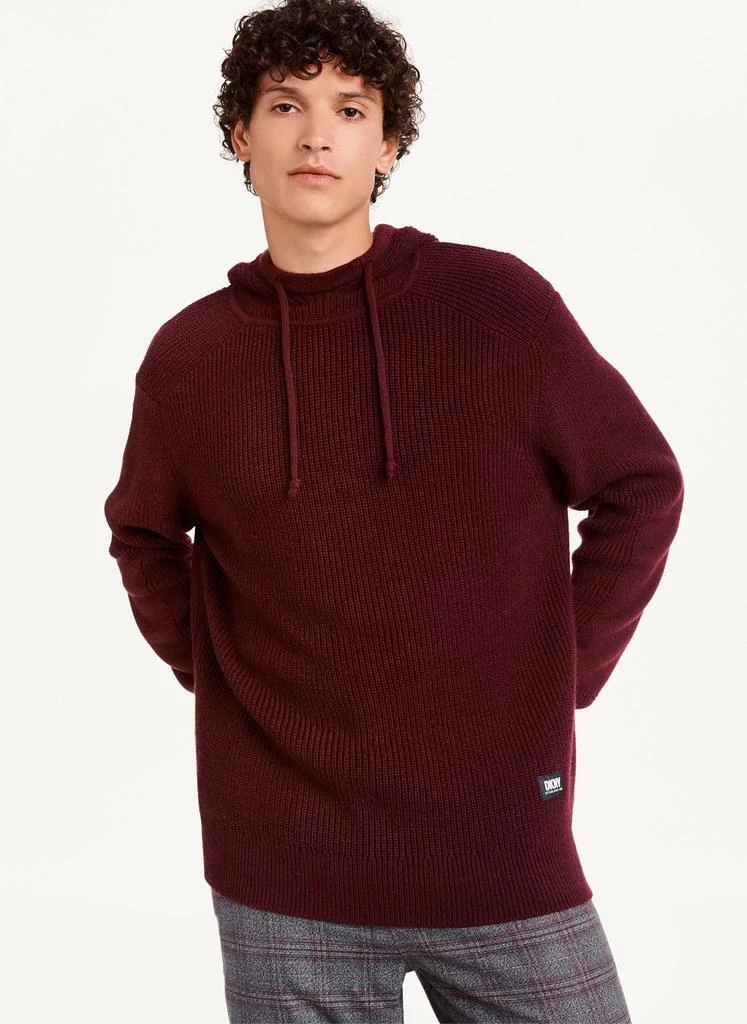 商品DKNY|Half Cardigan Stitch Hoodie,价格¥299,第1张图片