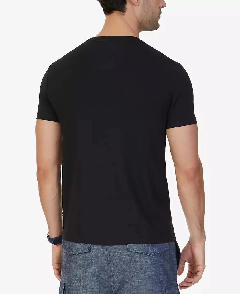 商品Nautica|Men's Classic-Fit Solid Crew Neck Pocket T-Shirt,价格¥154,第2张图片详细描述