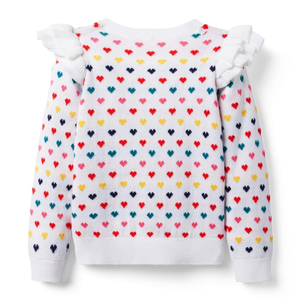 商品Janie and Jack|Rainbow Heart Sweater (Toddler/Little Kid/Big Kid),价格¥435,第2张图片详细描述