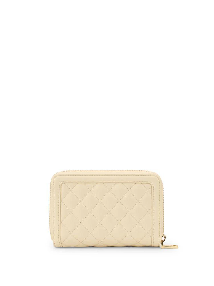 商品Moschino|Quilted Leather Wallet,价格¥551,第4张图片详细描述