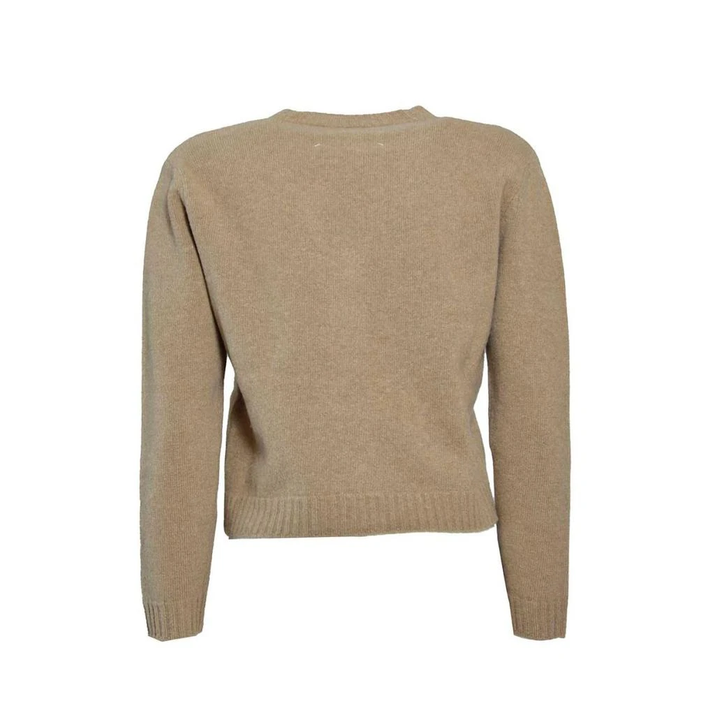 商品MAISON MARGIELA|Camel Lambswool Cardigan,价格¥6125,第2张图片详细描述