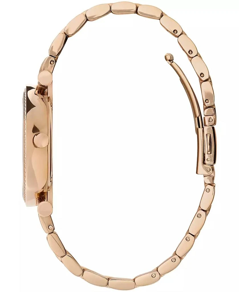 商品Olivia Burton|Women's T-Bar Carnation Gold-Tone Stainless Steel Bracelet Watch 32mm,价格¥1020,第3张图片详细描述