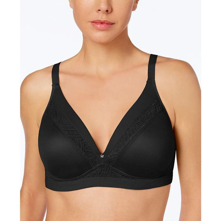 商品Olga|Cloud 9 Lace-Trim Wireless Bra GO3691A,价格¥311,第3张图片详细描述