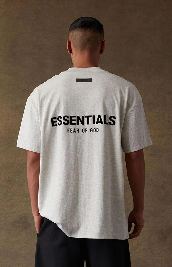 商品Essentials|Light Oatmeal T-Shirt,价格¥370,第4张图片详细描述