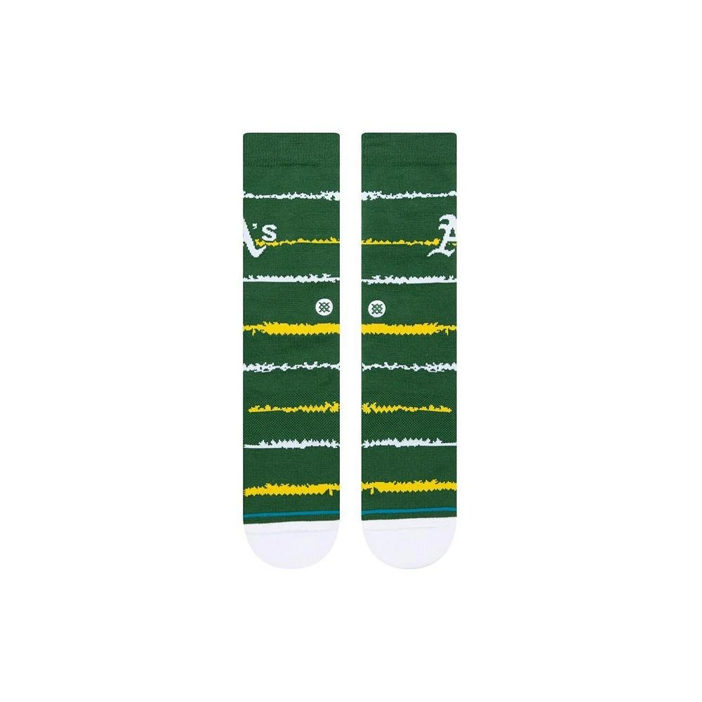 商品Stance|Men's Oakland Athletics Chalk Crew Socks,价格¥128,第2张图片详细描述