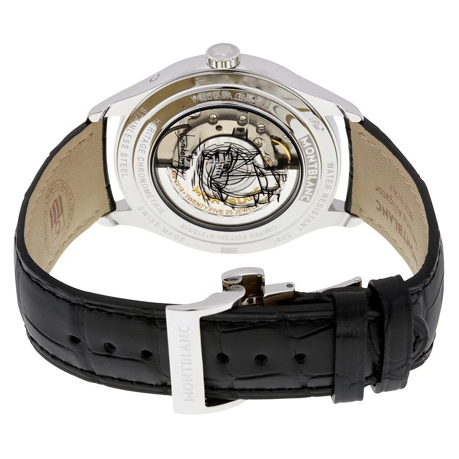 商品[二手商品] MontBlanc|Montblanc Heritage Chronometrie Quantieme Mens Automatic Watch 112536,价格¥30872,第3张图片详细描述