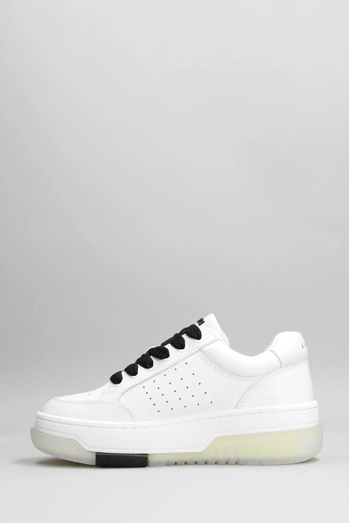 商品AMIRI|AMIRI Sneakers In White Leather,价格¥5525,第3张图片详细描述