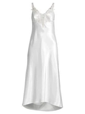 商品Flora Nikrooz|Stella Satin Midi Nightgown,价格¥188,第3张图片详细描述