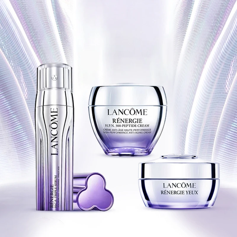 Lancome塑颜百肽系列护肤套装 精华50ml+面霜50ml+眼霜15ml 商品