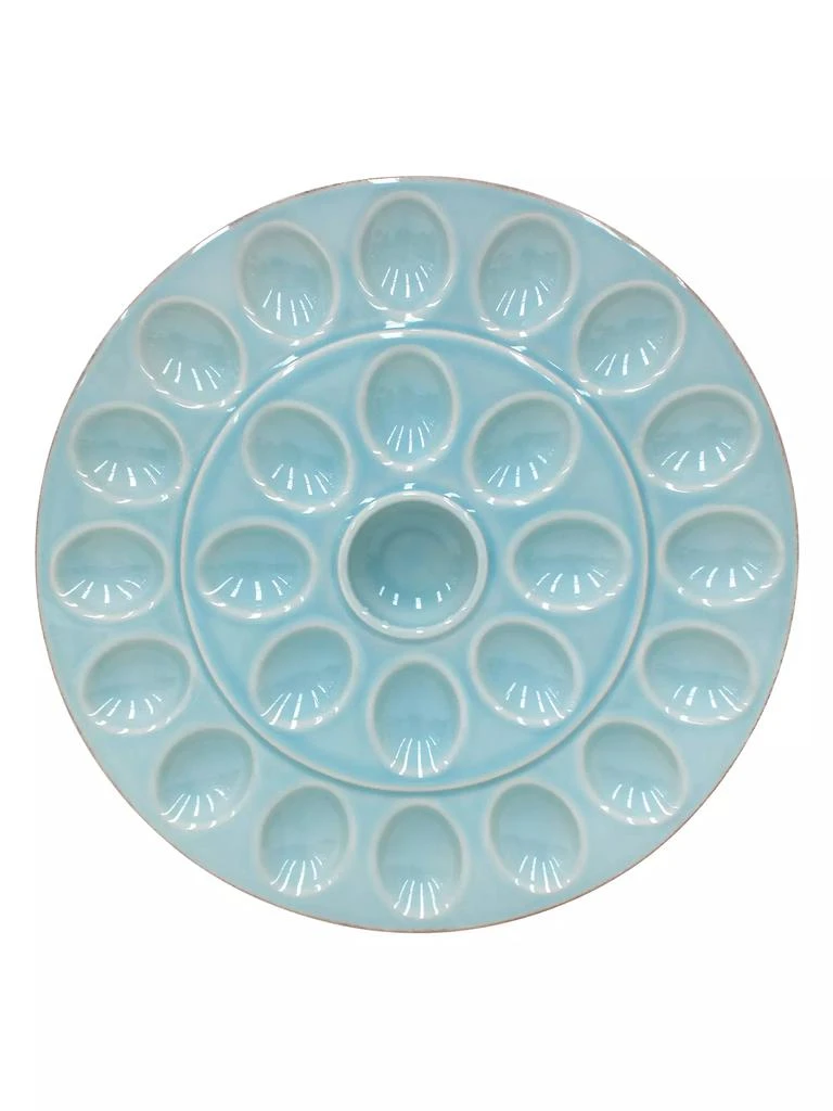 商品Casafina|Cook & Host Stoneware Egg Platter,价格¥469,第1张图片