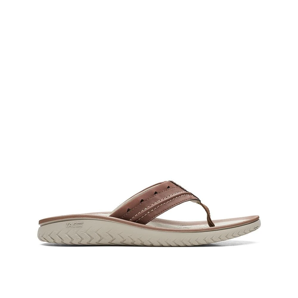 商品Clarks|Men's Wesley Post Sandals,价格¥340,第2张图片详细描述