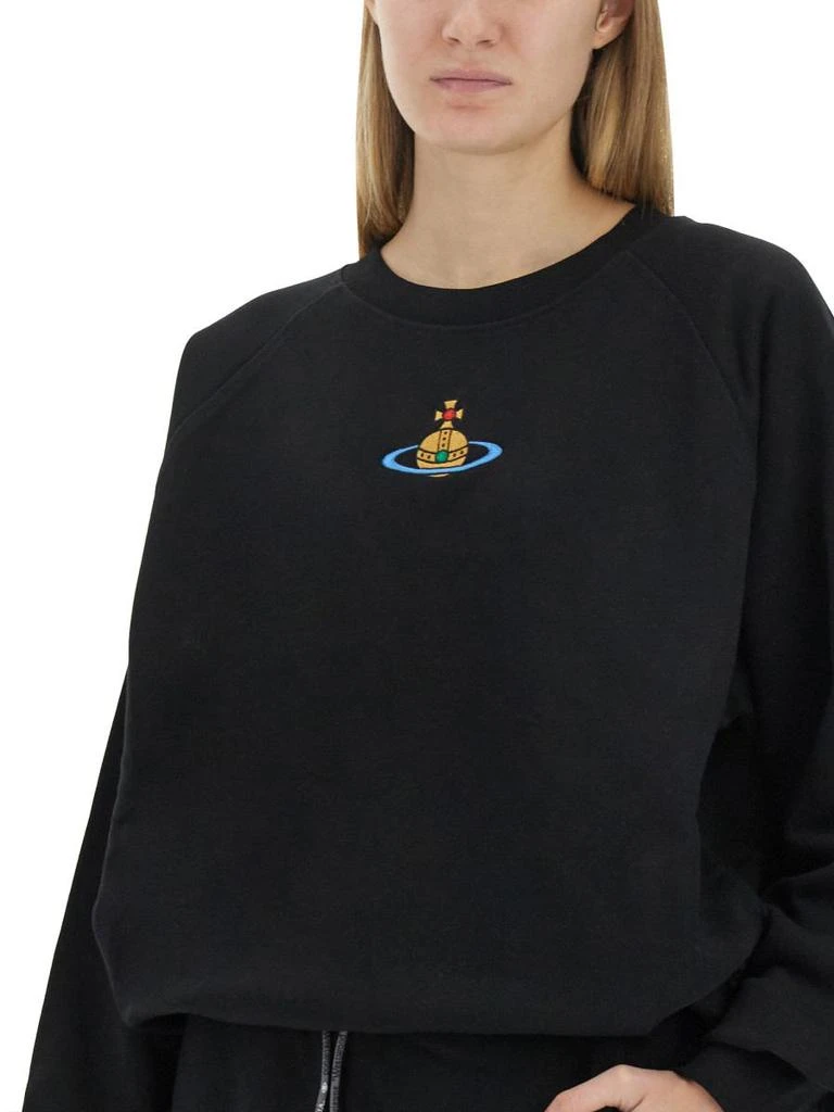 商品Vivienne Westwood|VIVIENNE WESTWOOD SWEATSHIRT WITH LOGO UNISEX,价格¥1594,第3张图片详细描述