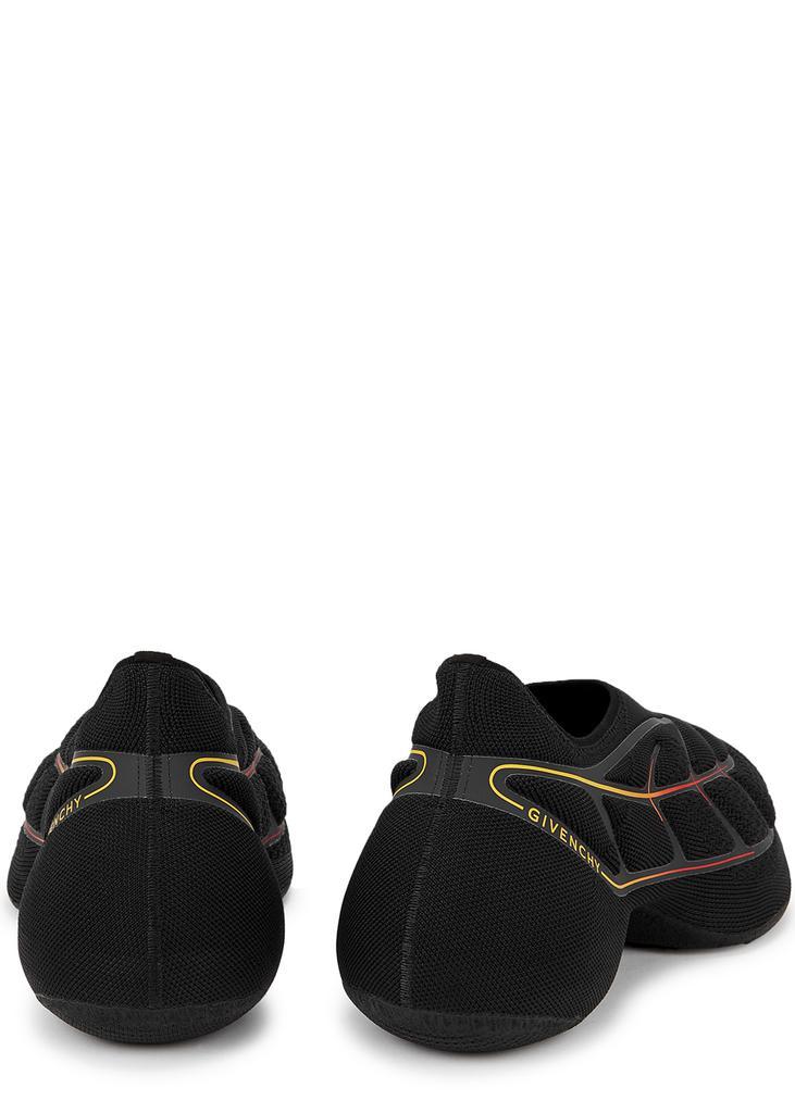 商品Givenchy|GIV TK-360 Plus black stretch-knit sneakers,价格¥6314,第5张图片详细描述