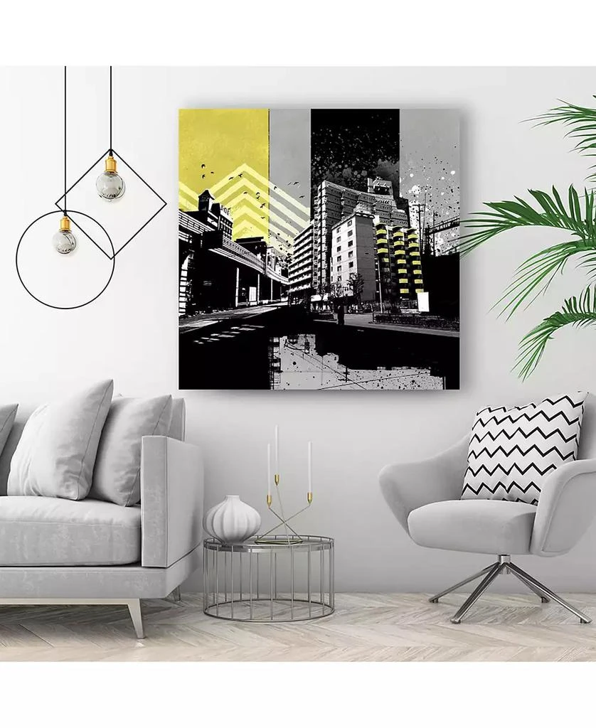 商品Giant Art|30" x 30" Triptych II Museum Mounted Canvas Print,价格¥1296,第2张图片详细描述
