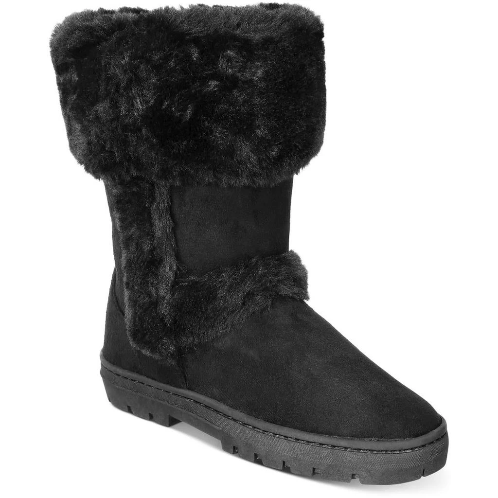 商品Style & Co|Style & Co. Womens Witty Faux Suede Cold Weather Winter & Snow Boots,价格¥138,第3张图片详细描述