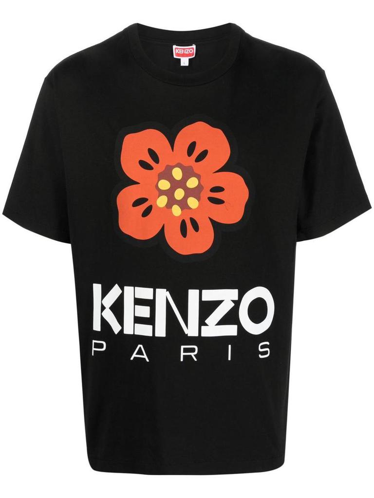KENZO Boke Flower cotton t-shirt商品第1张图片规格展示