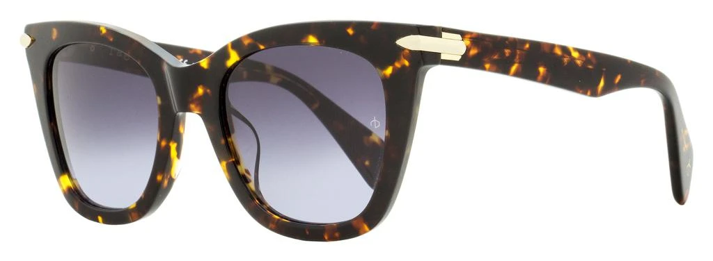 商品Rag & Bone|Rag & Bone Women's Square Sunglasses RNB1029GS RZU9O Havana 52mm,价格¥436,第1张图片