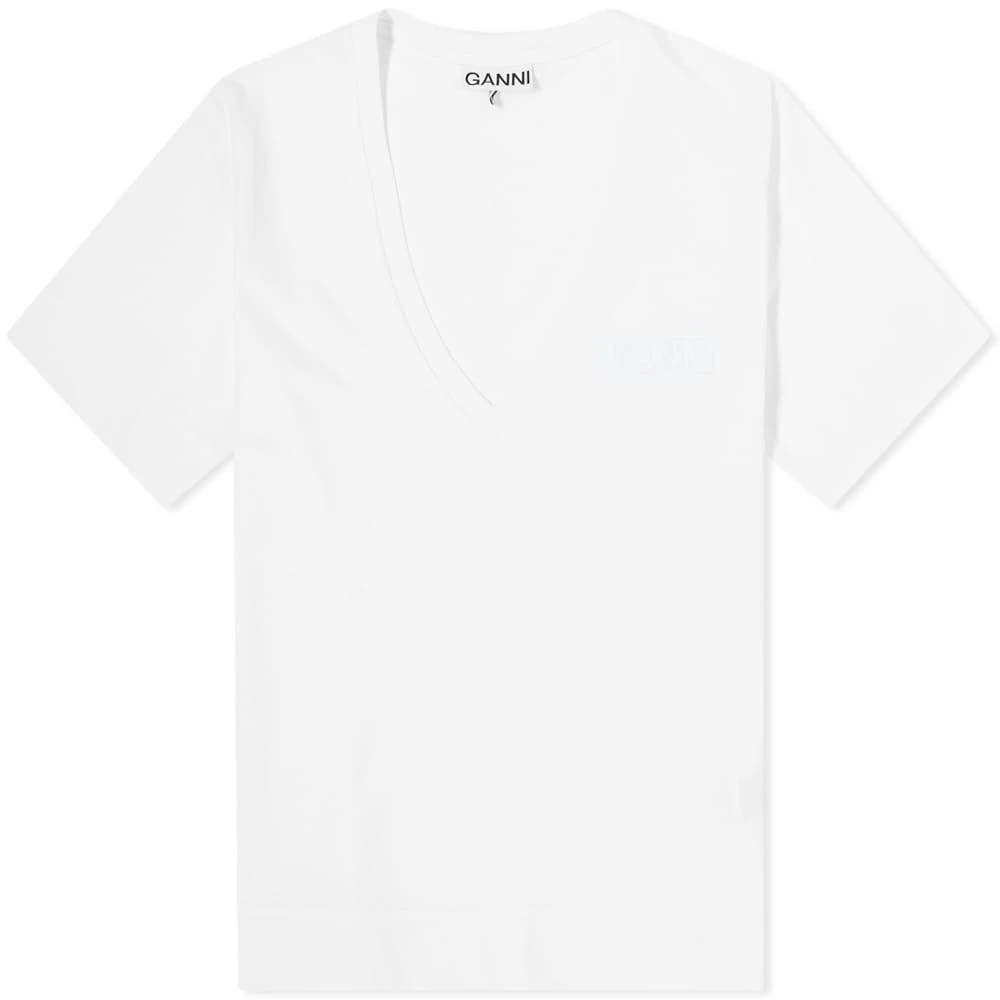 商品Ganni|GANNI Software Logo Tee,价格¥202,第1张图片