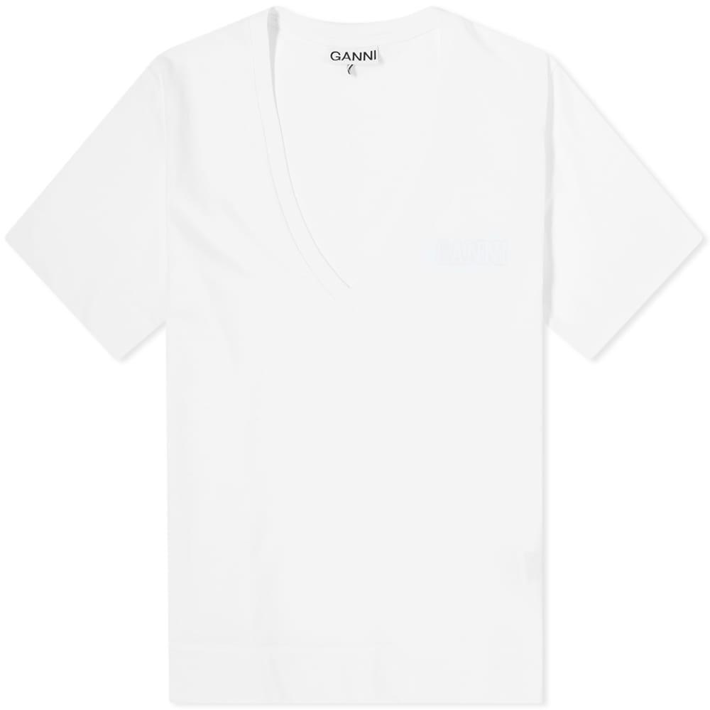 商品Ganni|GANNI Software Logo Tee,价格¥588,第1张图片