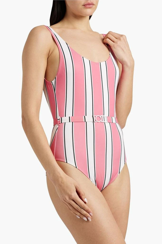 商品Solid & Striped|The Anne Marie belted striped swimsuit,价格¥738,第2张图片详细描述