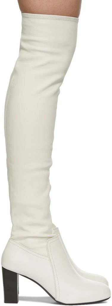 商品Lemaire|White Soft High Boots,价格¥3336,第1张图片