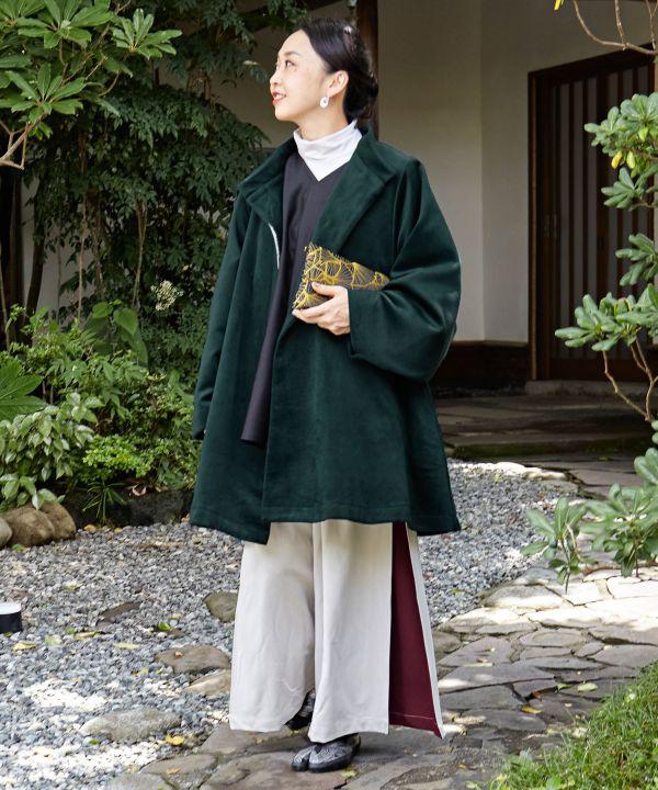 KAKURE-IRO HAKKAKE Coat商品第4张图片规格展示