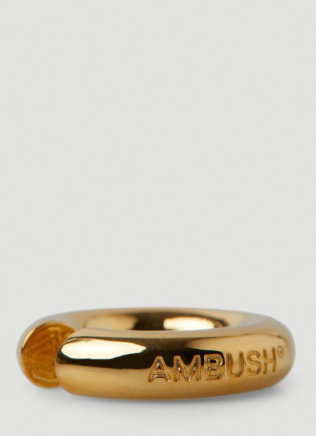 商品Ambush|Round Ear Cuff in Gold,价格¥1024,第6张图片详细描述