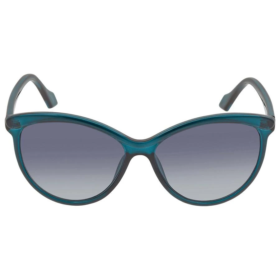 商品Calvin Klein|Calvin Klein Blue Gradient Cat Eye Ladies Sunglasses CK19534S 430 58,价格¥128,第1张图片