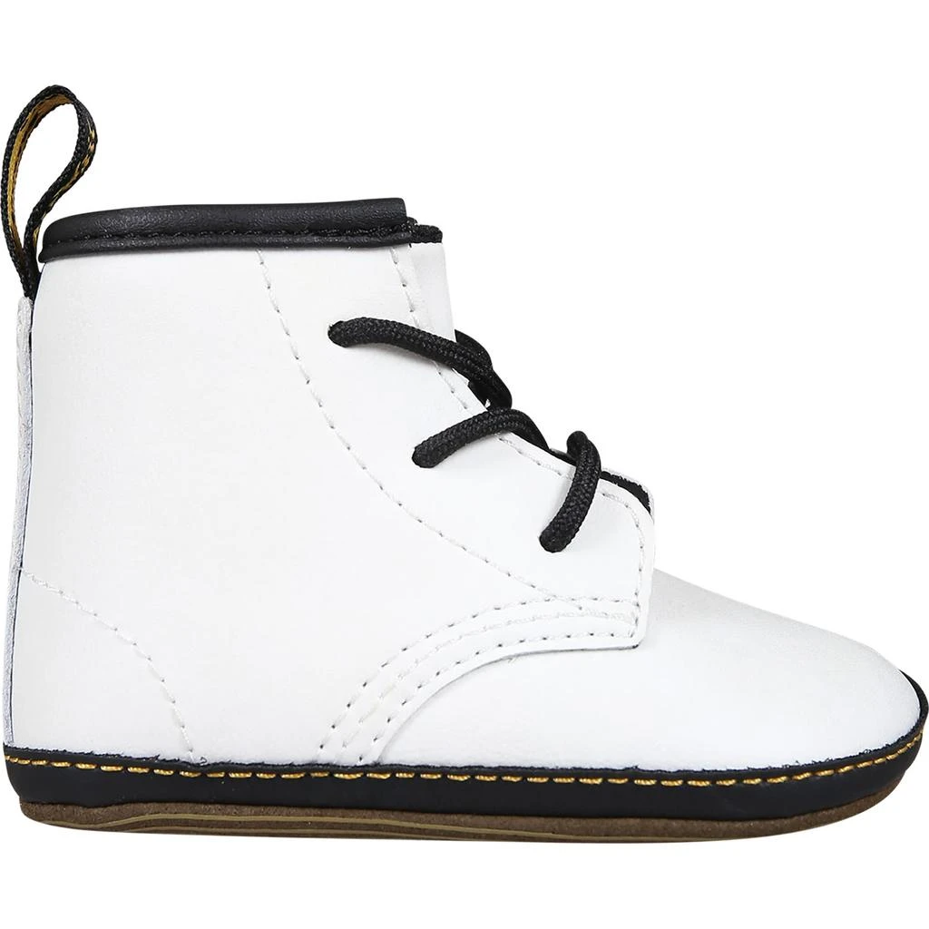 商品Dr. Martens|White First Steps Boots For Baby Kids,价格¥642,第1张图片