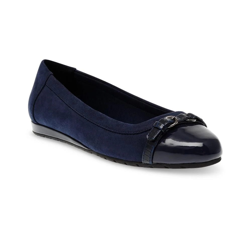 商品Anne Klein|Women's Georgia Cap Toe Ballet Flats,价格¥355,第1张图片