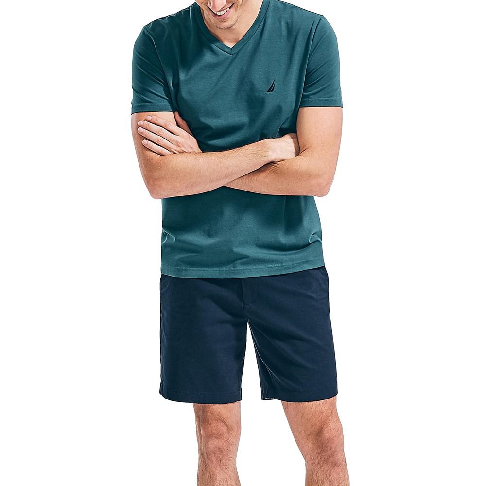 Men's J-Class Logo Classic-Fit Cotton V-Neck T-Shirt商品第4张图片规格展示