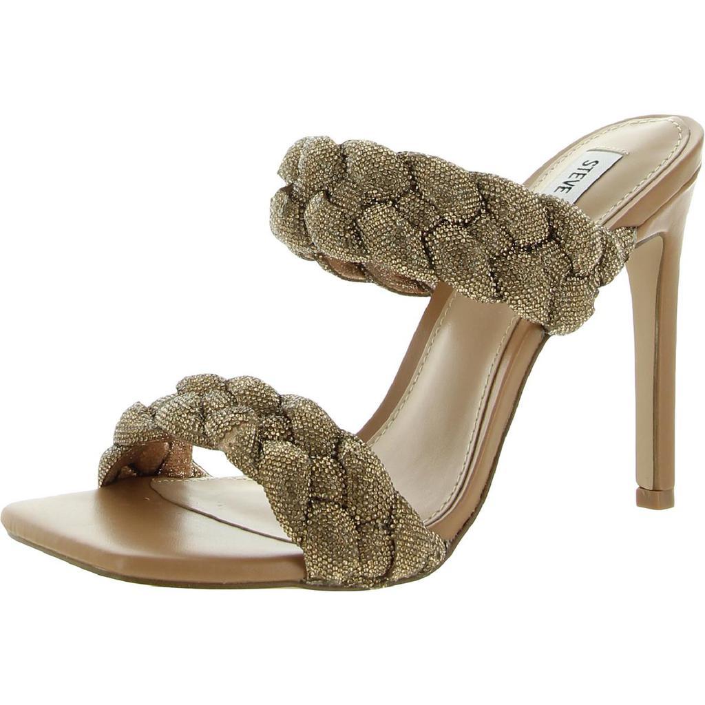 商品Steve Madden|Steve Madden Womens Kenley Slip On Open Toe Dress Sandals,价格¥819,第1张图片