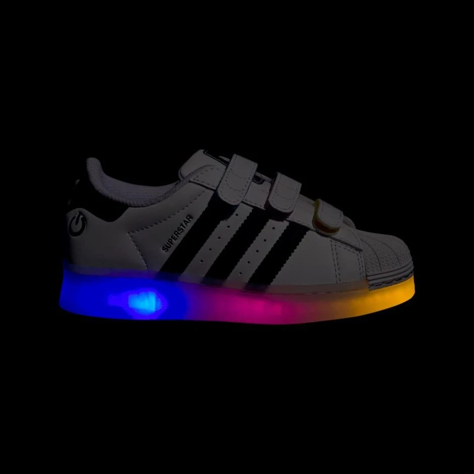 商品Adidas|Superstar LED Lights Comfort Closure Shoes,价格¥671,第3张图片详细描述