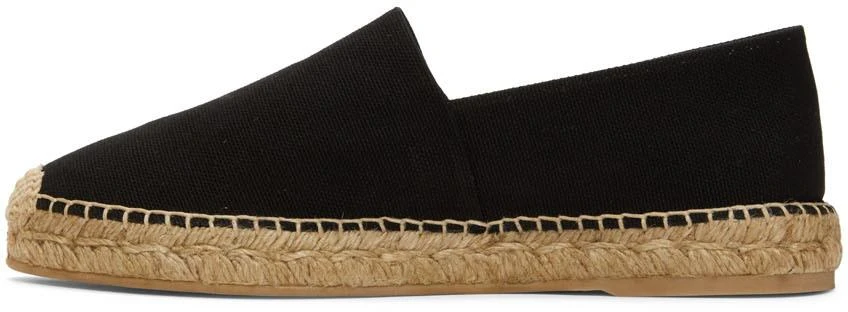 商品Palm Angels|Black Canvas Espadrilles,价格¥950,第3张图片详细描述