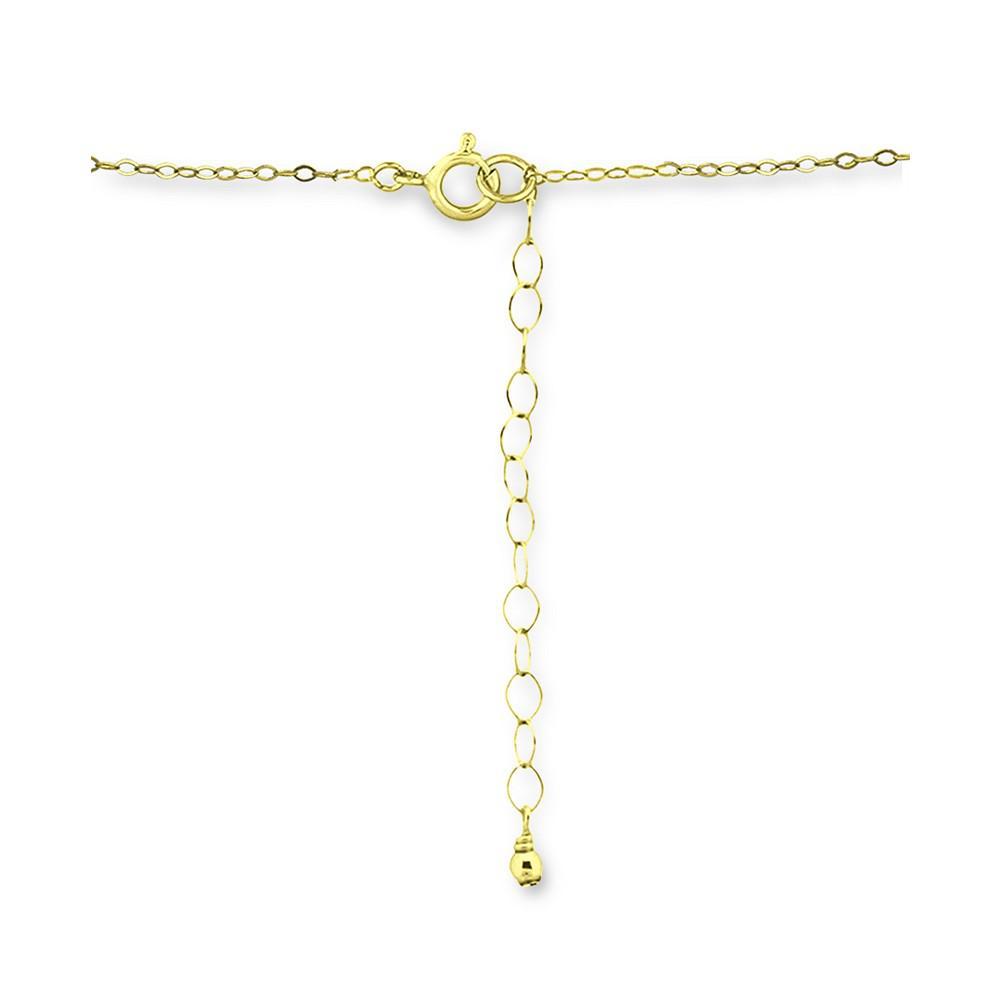 商品Giani Bernini|Multi-Stone Circle Wreath Pendant Necklace in 18k Gold-Plated Sterling Silver, 16" + 2" extender, Created for Macy's,价格¥166,第6张图片详细描述