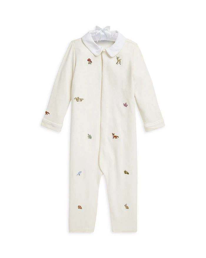 商品Ralph Lauren|Boys' Cotton Embroidered Coverall - Baby,价格¥427,第1张图片