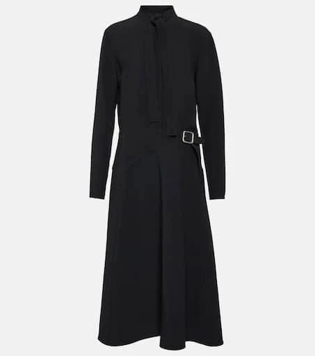 商品Jil Sander|系带中长连衣裙,价格¥13275,第1张图片