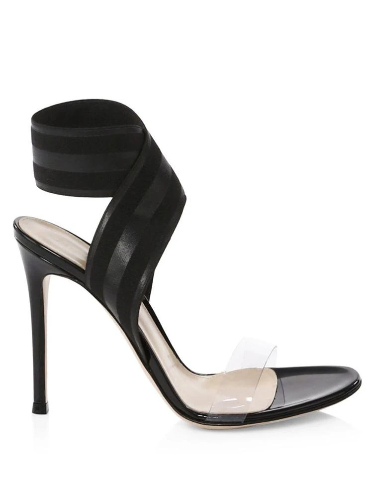 商品Gianvito Rossi|Gianvito Rossi - Criss-Cross Ankle-Strap Sandals,价格¥2805,第5张图片详细描述
