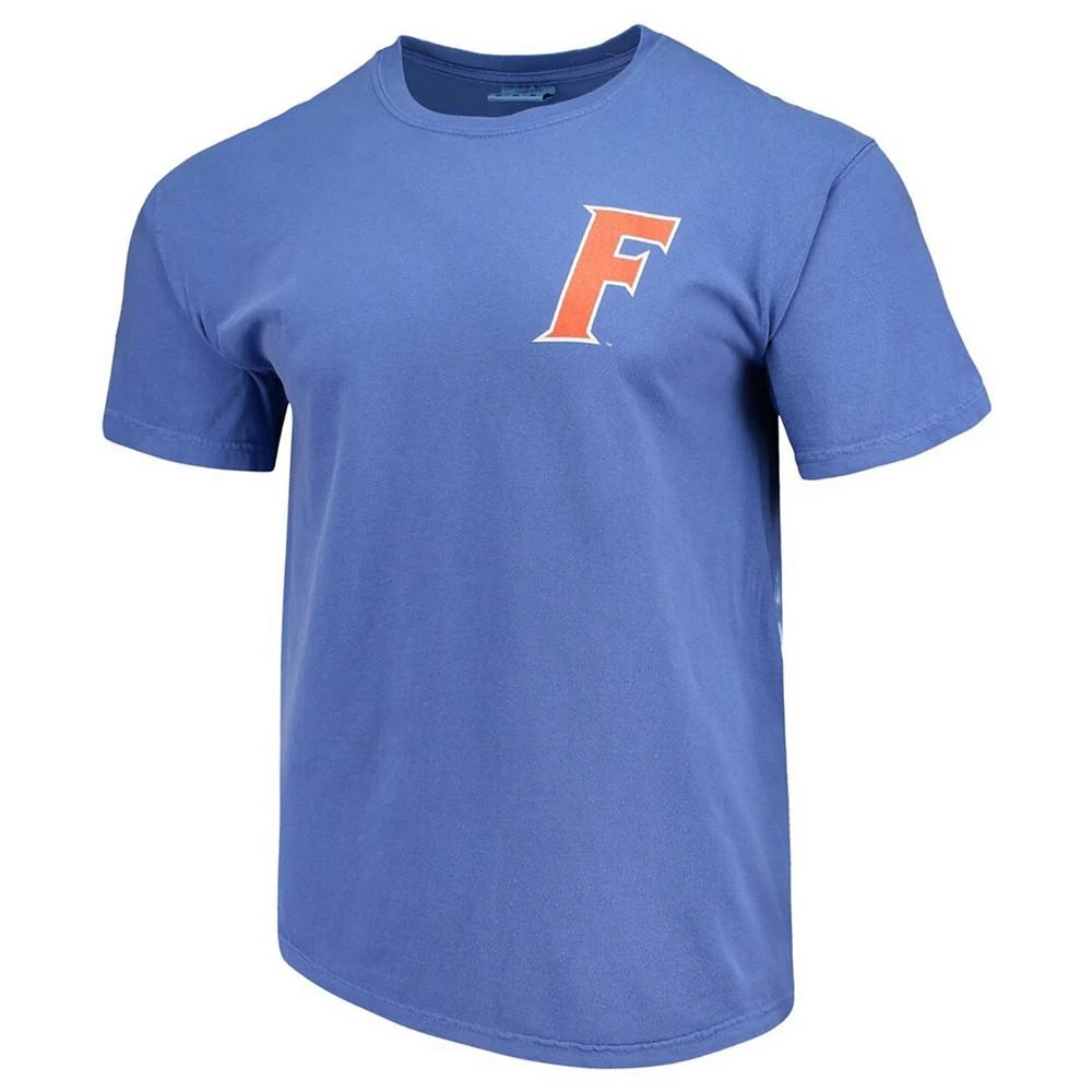 商品Image One|Men's Royal Florida Gators Baseball Flag Comfort Colors T-shirt,价格¥202,第1张图片