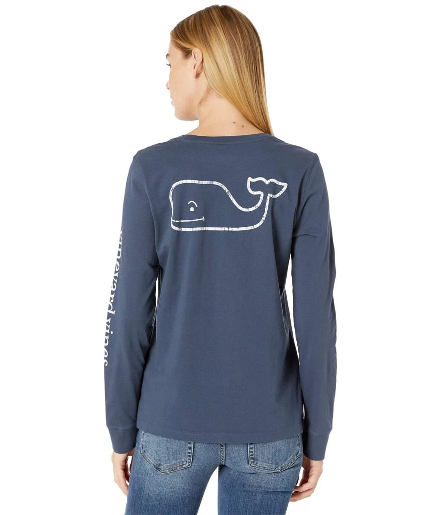 商品Vineyard Vines|Long Sleeve Whale Print Tee,价格¥385,第2张图片详细描述