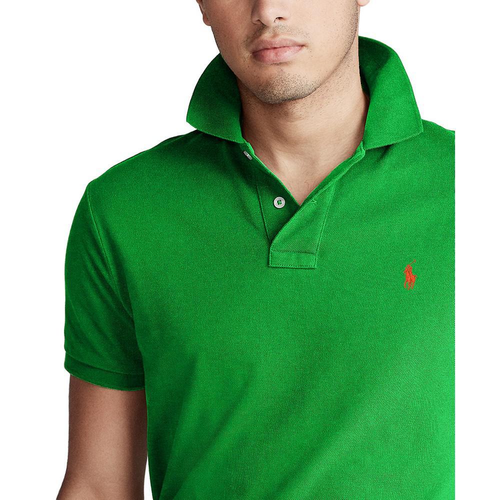 商品Ralph Lauren|Men's Classic-Fit Mesh Polo Shirt,价格¥768,第5张图片详细描述