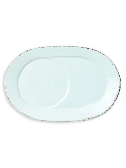 商品Vietri|Lastra Aqua Oval Tray,价格¥294,第1张图片