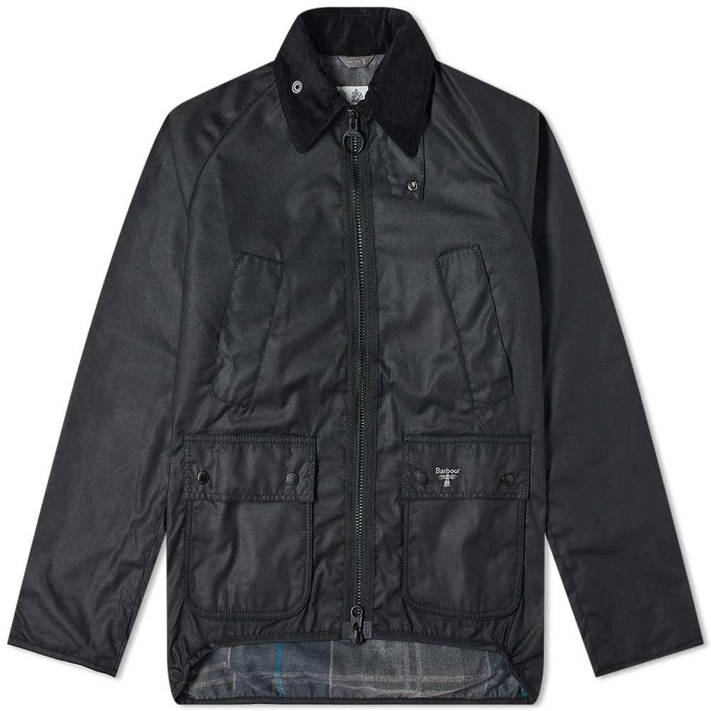 商品Barbour|Barbour Beacon Bedale Wax Jacket,价格¥1278,第1张图片
