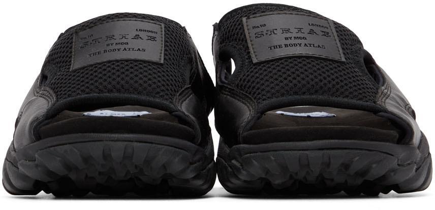 商品Alexander McQueen|Black Slide Sandals,价格¥2160,第4张图片详细描述
