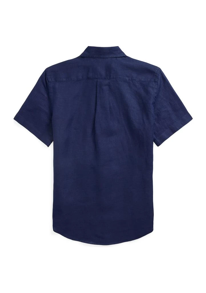 商品Ralph Lauren|Boys 8-20 Linen Short Sleeve Shirt,价格¥204,第2张图片详细描述