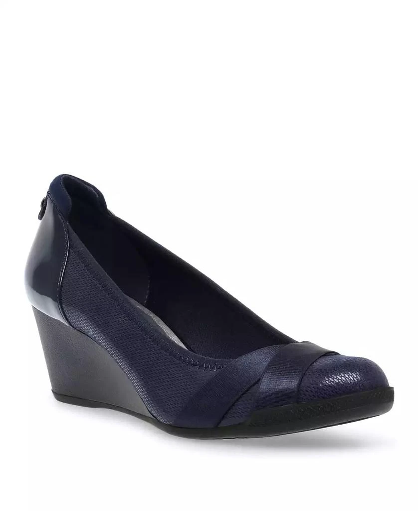 商品Anne Klein|Women's Timeout Wedge Pumps,价格¥562,第1张图片